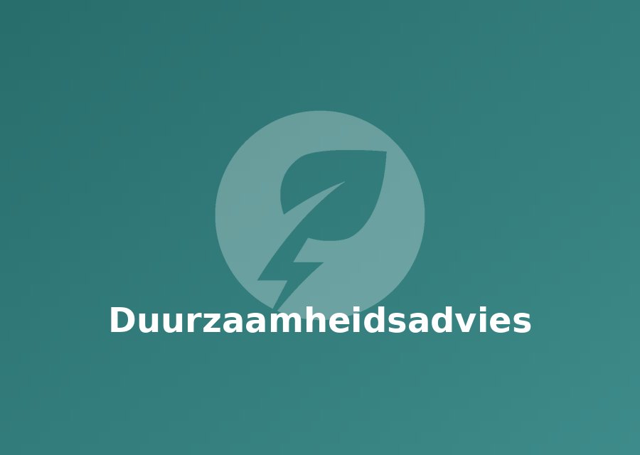 Duurzaamheidsadvies