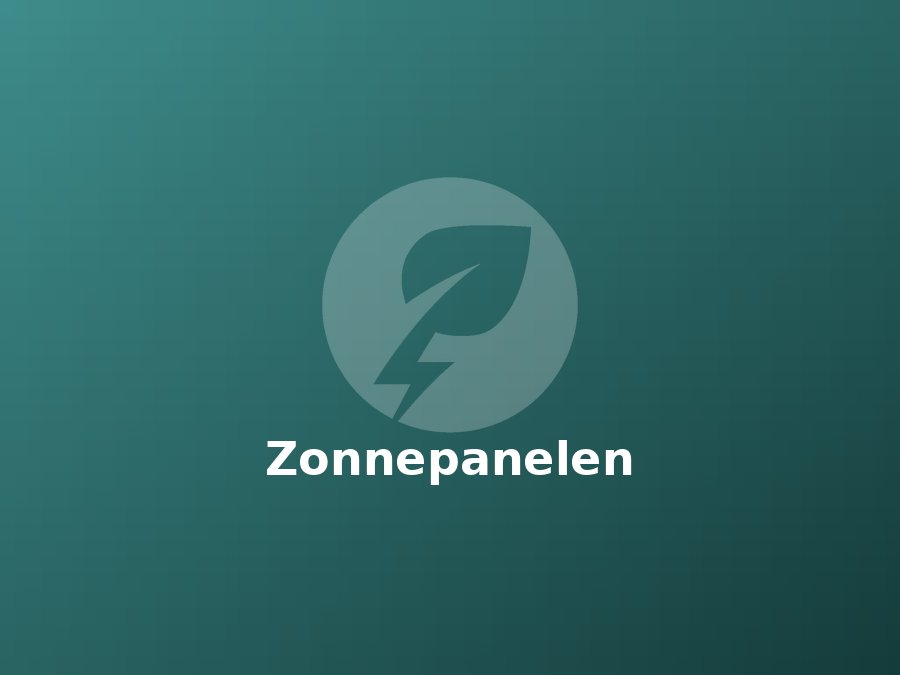 Dak vol zonnepanelen