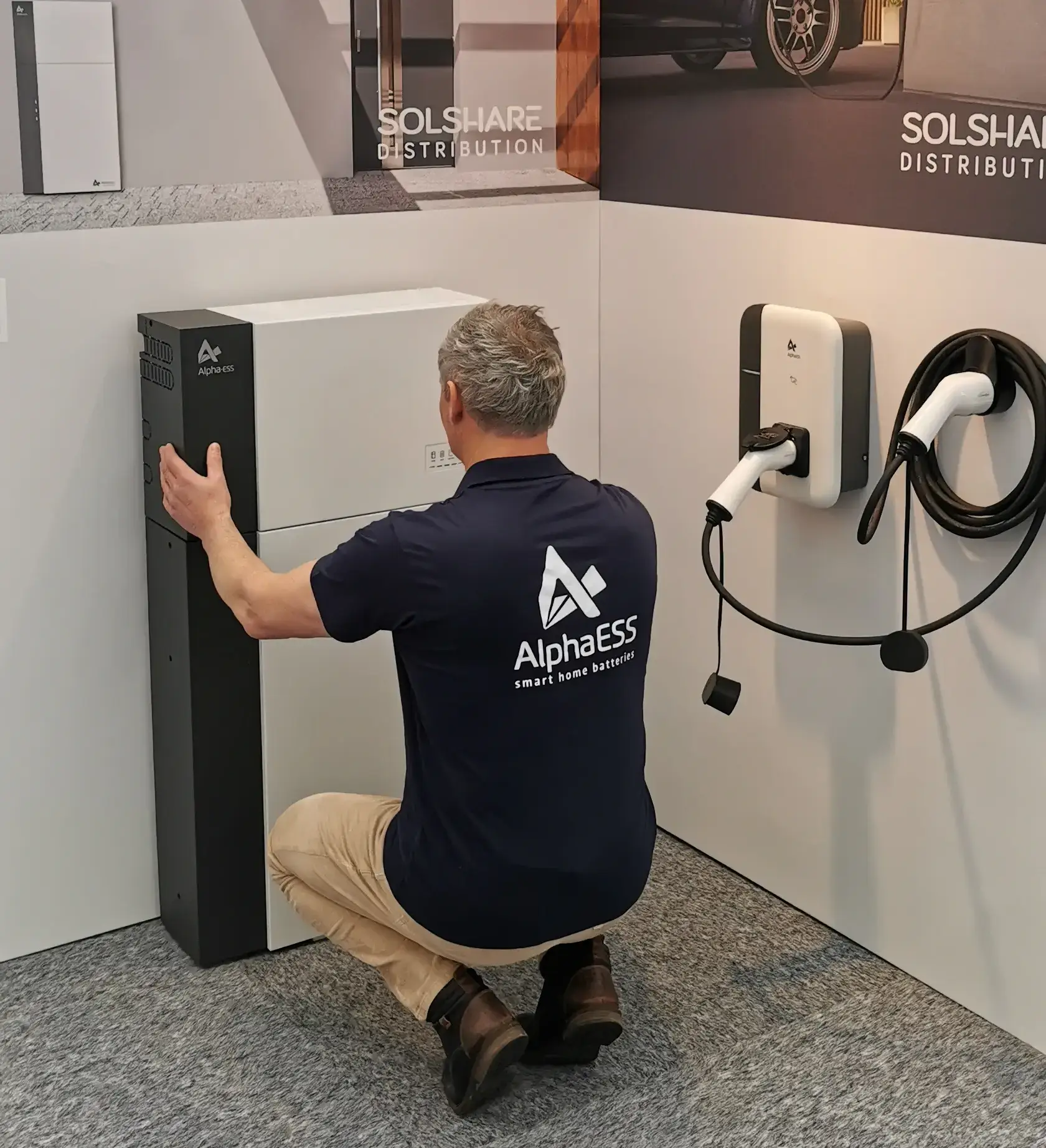 Installatie Batterij